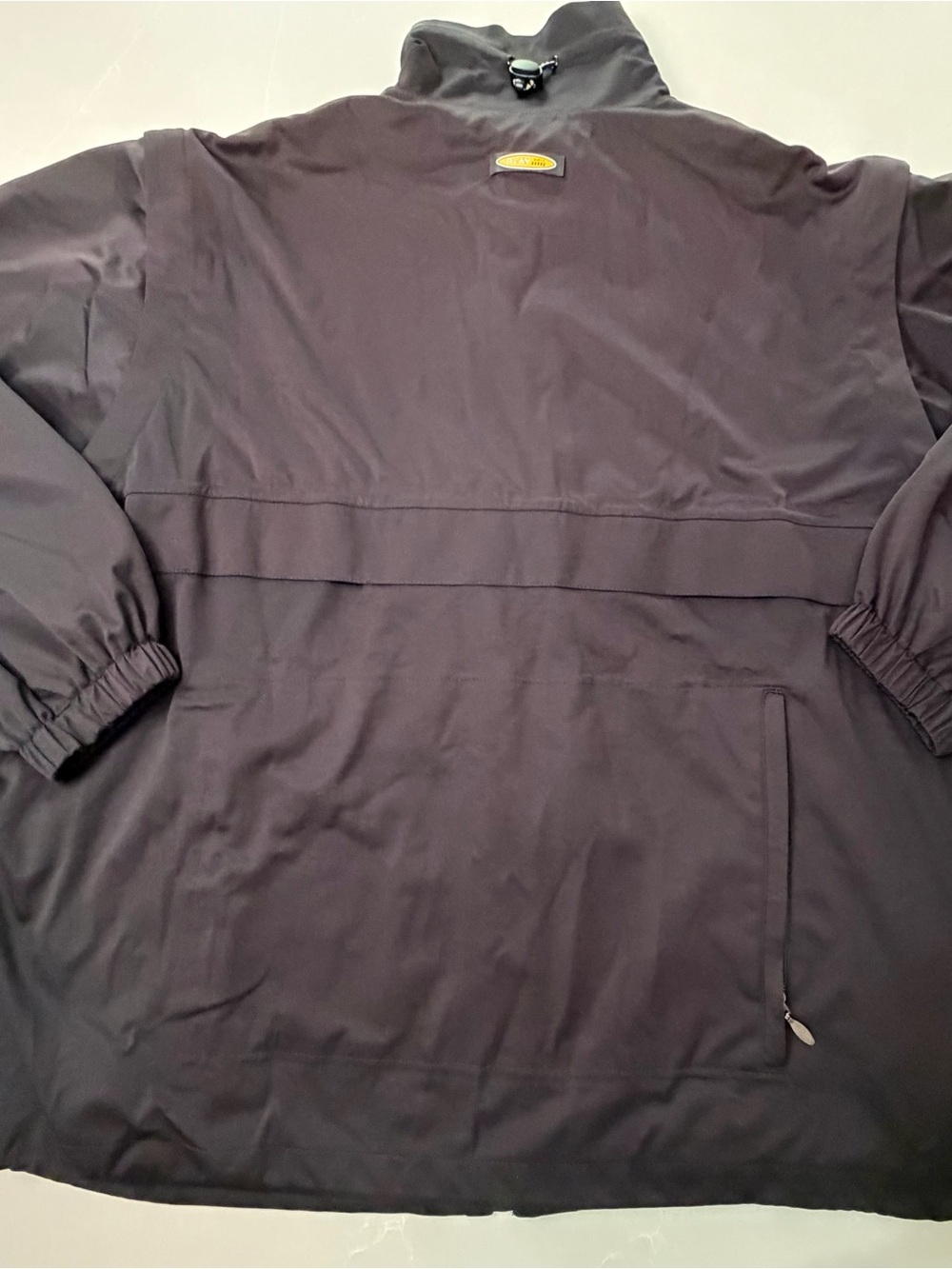 Greg Norman Collection Play Dry Men's Black Convertible Windbreaker Jacket, XL - Picture 8 of 15